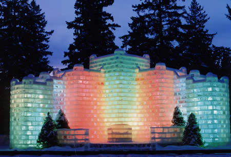ice castle eagle river ice castle WI