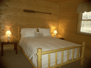 Central Wisconsin Cabin Bedroom