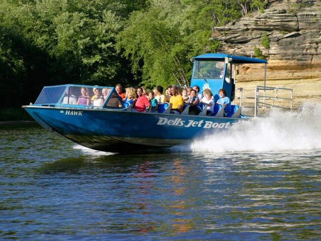 boat tours, Wisconsin Dells, Wisconsin, Jet Boat