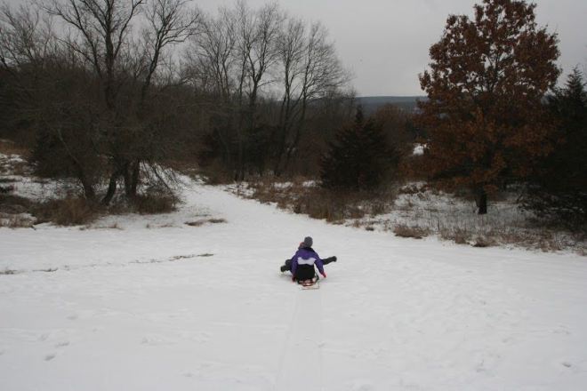 sledding