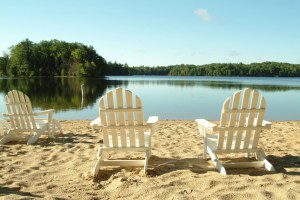 MI cabins with beaches