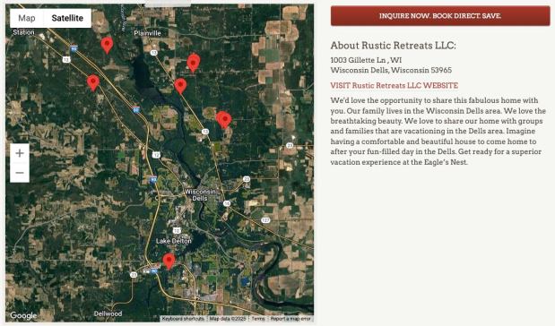 For Cabintimers seeking an authentic Wisconsin Dells experience, look no further than Rustic Retreats LLC. A valued RentWisconsinCabins.com listing member for nine&nbsp;years!