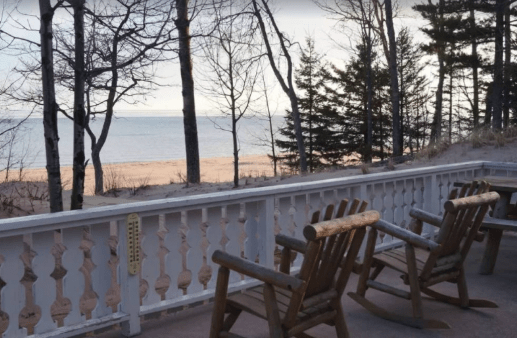 Front-Row Sunsets on Great Sand Bay: Meet The Sunset House in Eagle River, MI. A RentMichiganCabins.com Listing Partner Since&nbsp;2019!