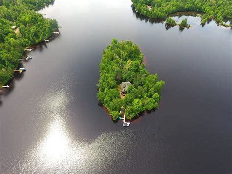 Haven Island on Lake Winter/