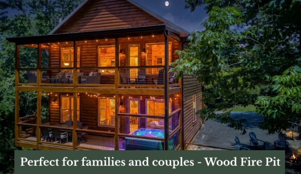 Cozy Bear Escape: A Pigeon Forge Cabin Where Game Nights, Hot Tub Soaks & Smoky Mountain Adventures Come&nbsp;Together.